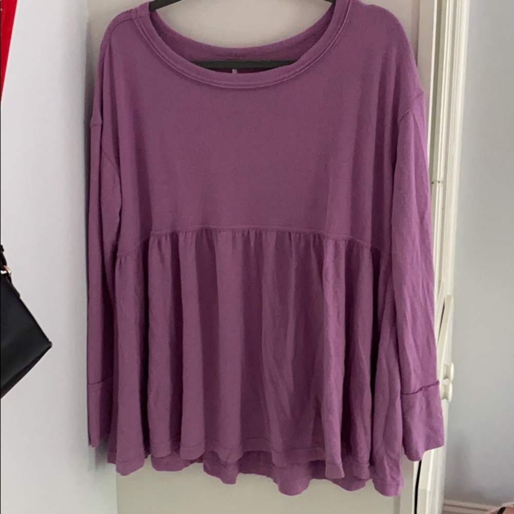 Baby doll Free people top
